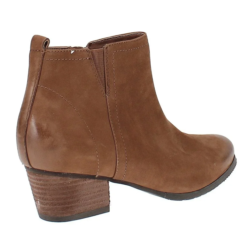Aqua College Isla Nubuck Leather Ankle Boots Sz 10 NIB